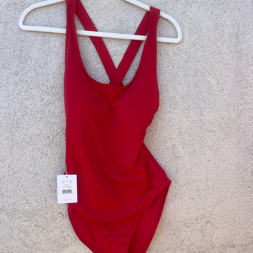 Andie Vibrant Red Swimsuit